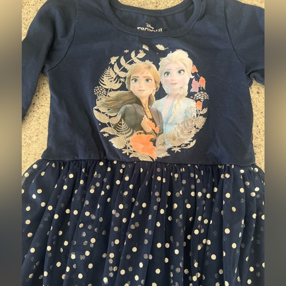 Disney Frozen Dress girl size 7 - Picture 3 of 8